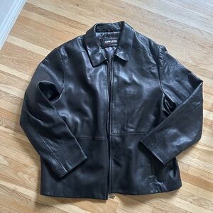 Black Leather Jacket for Men